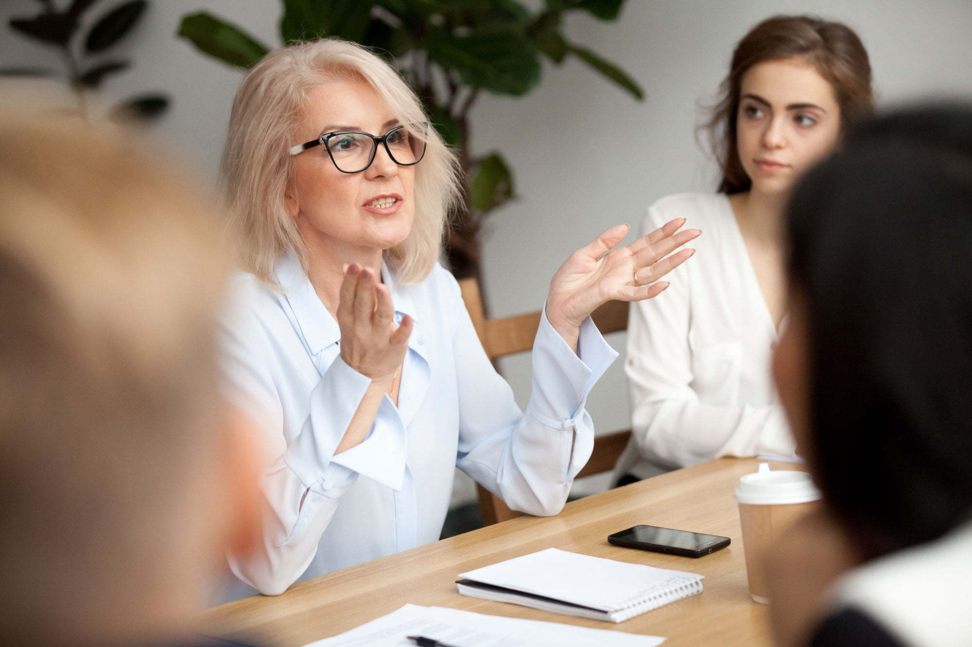 Bfc Business Woman Talking